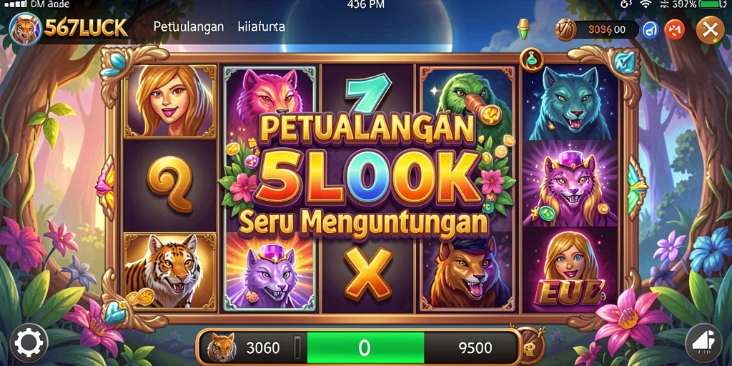 Tampilan screenshot 567LUCK yang menunjukkan gameplay Slot yang menarik.