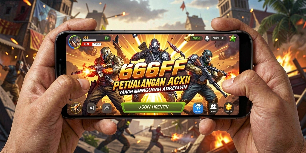 Screenshot gameplay aksion intens 666FF.