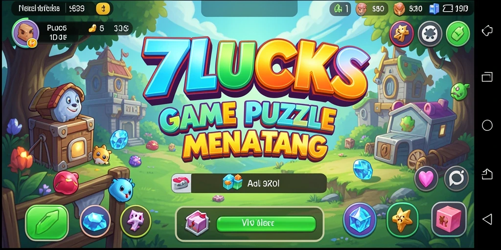 Tampilan gameplay dari 77LUCKS yang menantang dan menarik.