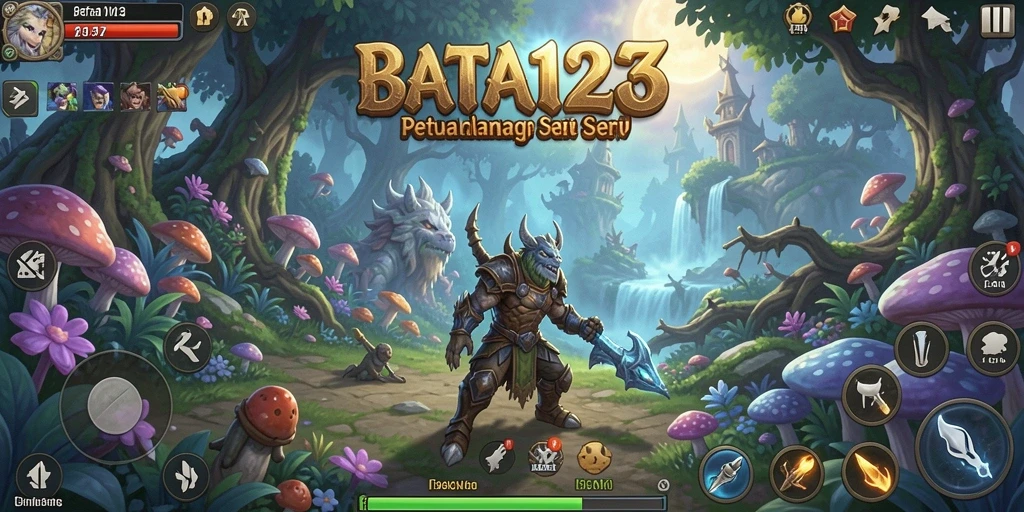 Screenshot BATA123 menampilkan aksi seru dalam petualangan epik.