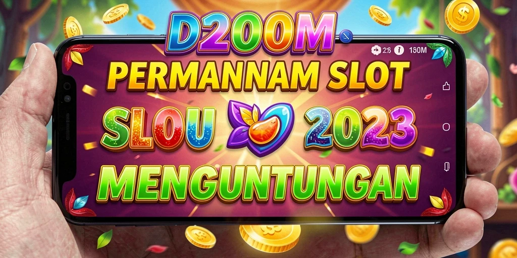 Tampilan grafis gameplay Slot D200M yang menarik dan memukau.