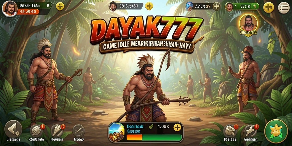 Screenshot DAYAK777 menampilkan gameplay yang menarik dan interaktif.