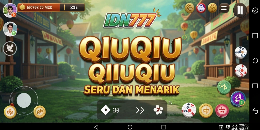 Gameplay QiuQiu yang seru dan menegangkan di IDN777.