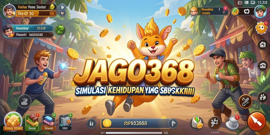 Tampilan gameplay interaktif dan seru di JAGO368.