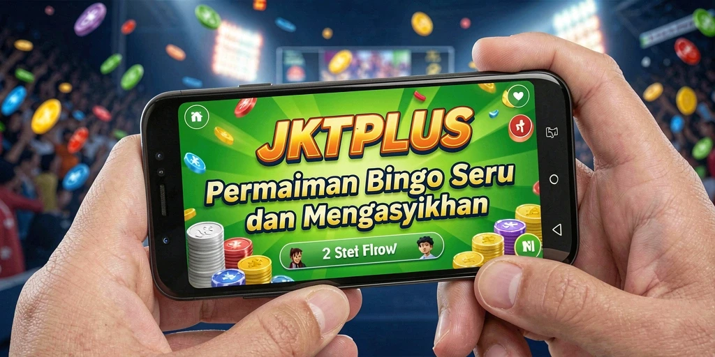 Gameplay seru Bingo di JKTPLUS yang mengasyikkan dan interaktif.