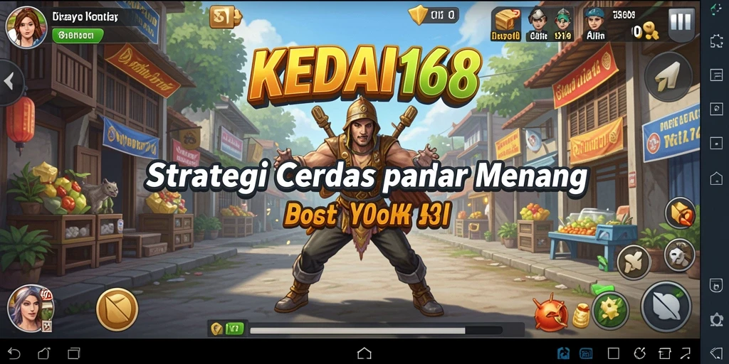 Tampilan gameplay KEDAI168 yang penuh strategi dan taktik mendebarkan.