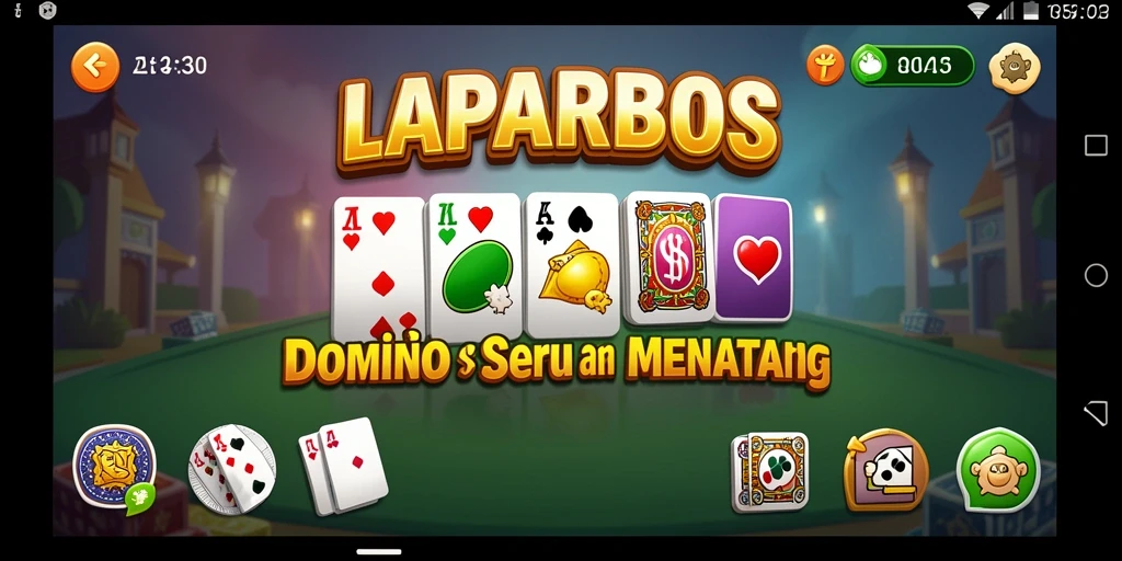Tampilan gameplay seru dan interaktif di LAPARBOS.