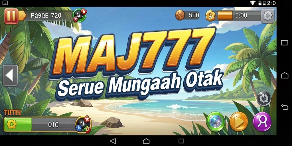 Tampilan gameplay MAJ777 yang menarik dan penuh tantangan.
