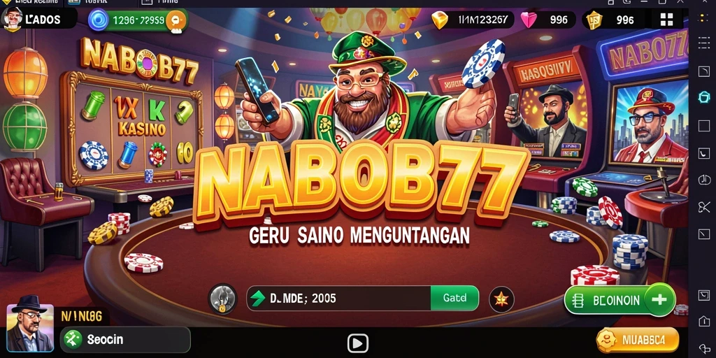 Tampilan permainan NABOB77 dengan grafis memukau dan efek suara yang realistis.