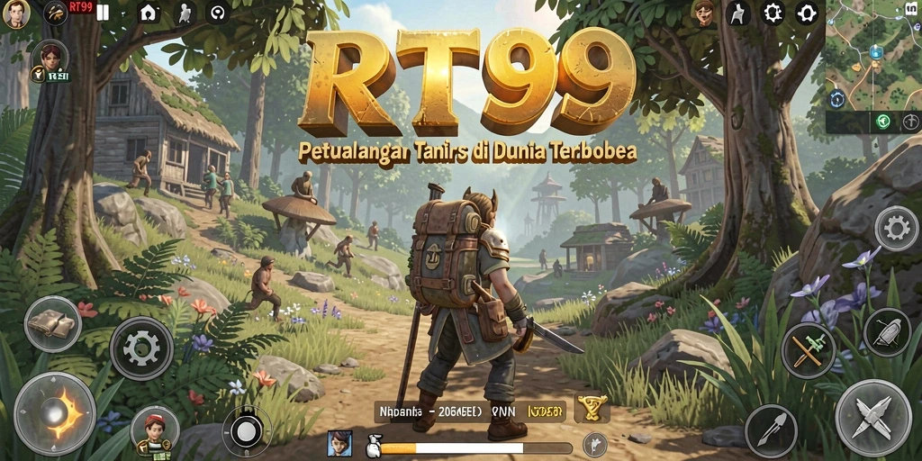 Screenshot menampilkan gameplay seru dalam dunia terbuka RT99.