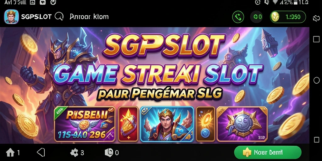 Gameplay menarik dengan desain slot yang memukau.