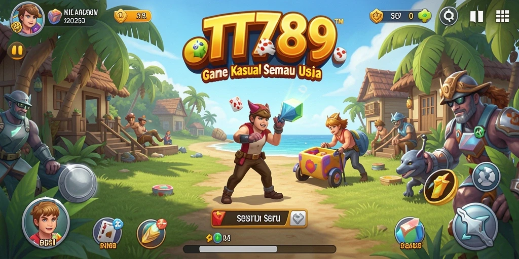 Screenshot utama TT789 menampilkan gameplay seru dan interaktif.